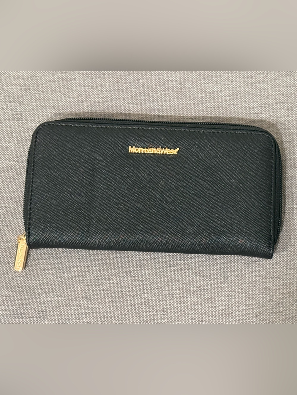 NEW! Montana West black zip up wallet